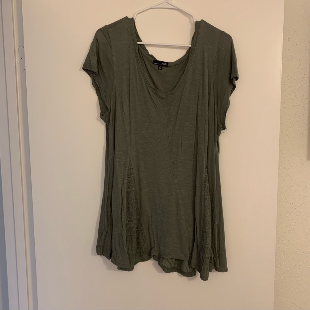 Olive green shirt